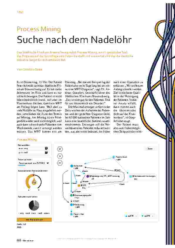 Vorschauseite 1: Process Mining: Suche nach dem Nadelöhr