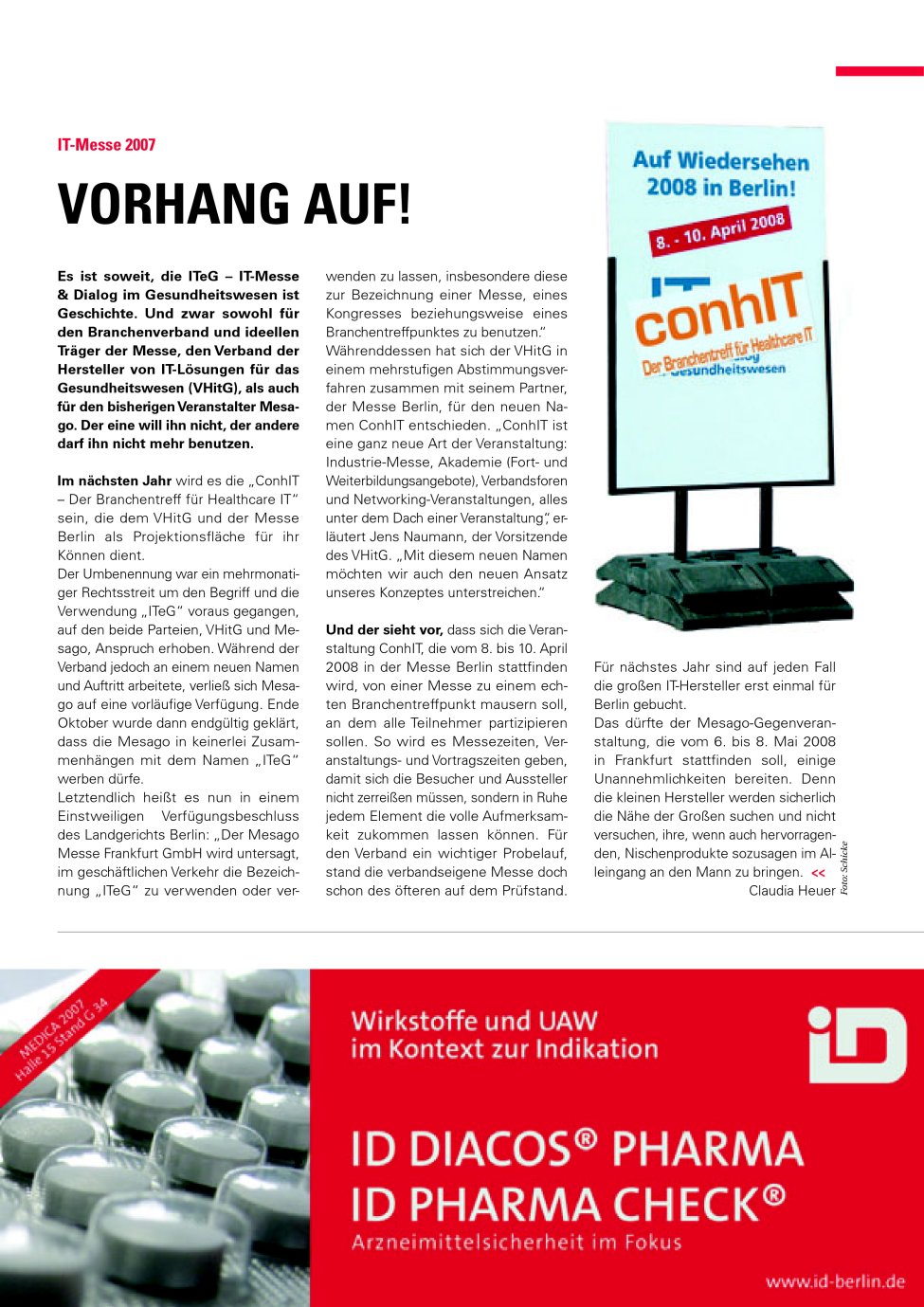 Vorschauseite 1: Vorhang auf!