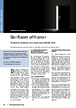 Vorschauseite 1: Der Raum der Horror-Patientensicherheit aus einem neuen Blickwinkel