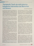 Vorschauseite 1: Therapeutic Touch als nicht-pharmakologische Intervention bei Menschen mit Demenz