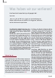 Vorschauseite 1: Was haben wir zu verlieren? Eine Bewohner*innenvertretung wird gegründet.