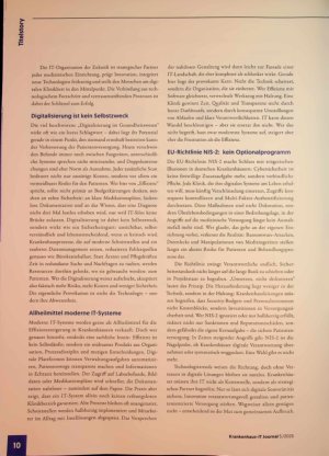 Vorschauseite 5: Klinik-IT: Vom Krisenmodus zum Innovationsmotor