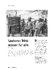 Vorschauseite 1: Sauberes Trinkwasser für alle