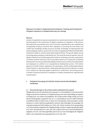 Vorschauseite 2: Bedeutung von Führungskräften in der Organisationsentwicklung