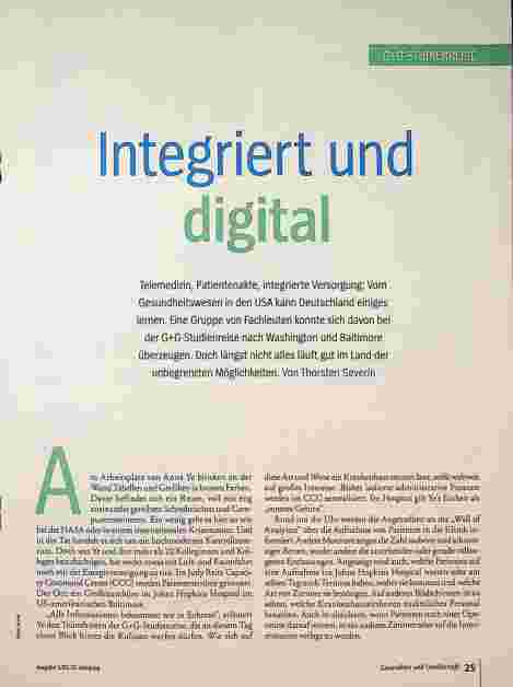 Vorschauseite 2: Integriert und digital