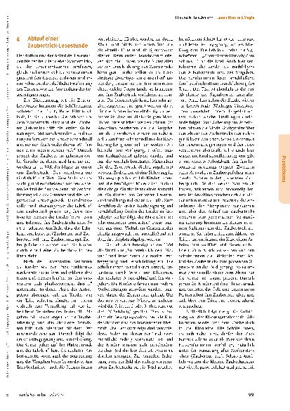 Vorschauseite 4: Lesen üben mit Magie