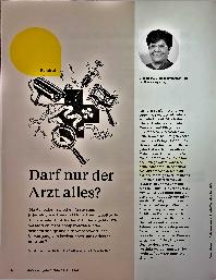 Vorschauseite 1: Darf nur der Arzt alles?