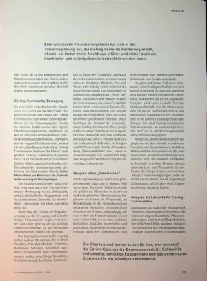 Vorschauseite 2: Von der Hospizbewegung zur Caring Community. Warum Sorge gemeinschaftlich organisiert werden muss