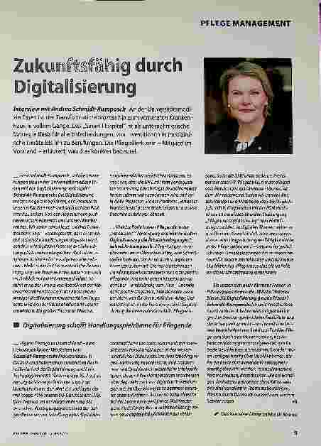 Vorschauseite 1: Zukunftsfähig durch Digitalisierung
