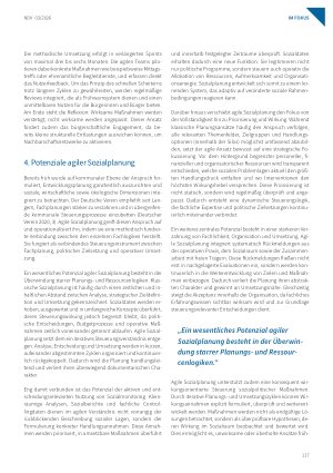Vorschauseite 4: Agile Sozialplanung: Ein zukunftsweisender Ansatz für die soziale Entwicklung in Kommunen