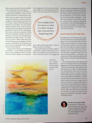 Vorschauseite 4: Wenn Spiritualität Gestalt annimmt Sinn und Kraft der Kunsttherapie in der Palliative Care