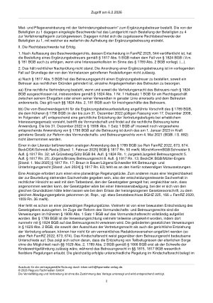 Vorschauseite 2: Zur Betreuungsführung – §§ 1817 Abs. 1 Satz 2, 1868 Abs. 1 BGB