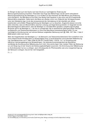Vorschauseite 4: Zur Betreuungsführung – §§ 1817 Abs. 1 Satz 2, 1868 Abs. 1 BGB