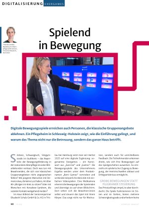 Vorschauseite 1: Spielend in Bewegung