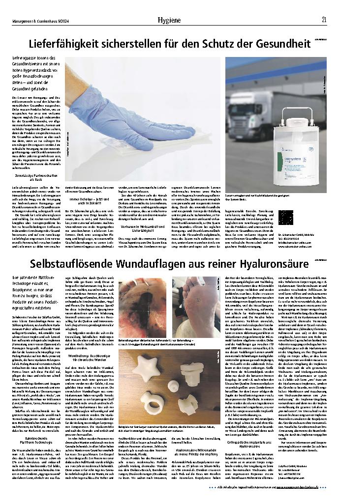 Vorschauseite 3: Hygiene
