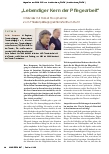 Vorschauseite 1: "Lebendiger Kern der Pflegearbeit"