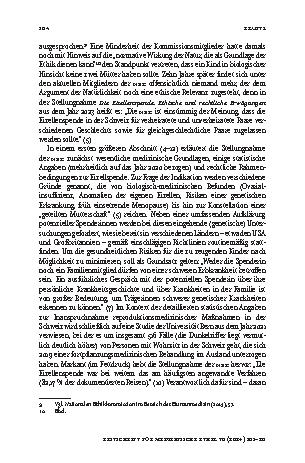 Vorschauseite 4: Aktuelle ethische Empfehlungen: Werden die Steine ins Rollen gebracht?