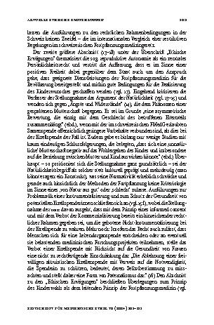 Vorschauseite 5: Aktuelle ethische Empfehlungen: Werden die Steine ins Rollen gebracht?