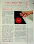Vorschauseite 1: Evidenz-Update 7 2021 Neues aus der Datenbank PubMed