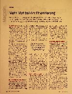 Vorschauseite 1: Mehr Mut bei der Finanzierung