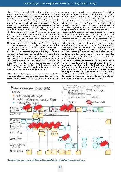 Vorschauseite 5: Einwandfreier Prozessfluss in der Patient*innenaufnahme einer psychiatrischen Klinik. Ein Projekt zur Verbesserung des Patient*innenflusses mittels Wertstromdesign.