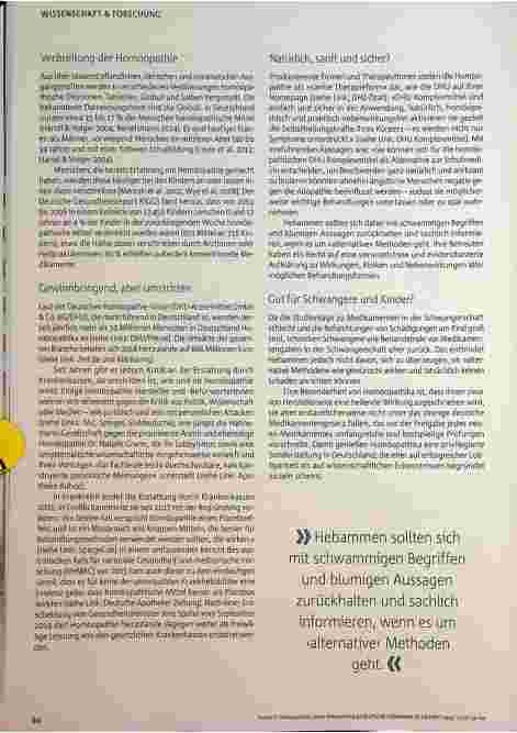Vorschauseite 2: Homöopathie ohne Nebenwirkung?