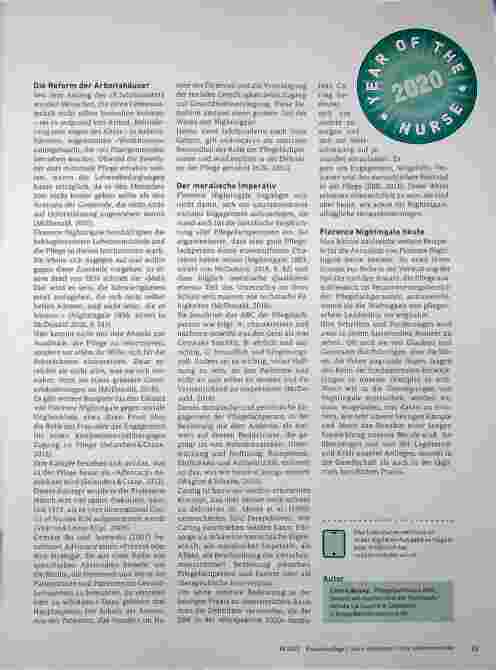 Vorschauseite 2: Florence Nightingale - Pionierin des 21. Jahrhunderts?