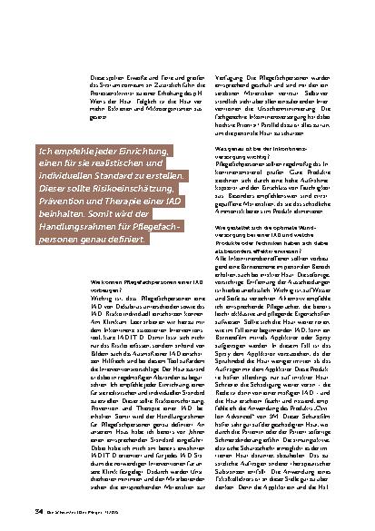 Vorschauseite 3: Wichtig ist, IAD von Dekubitus unterscheiden zu können