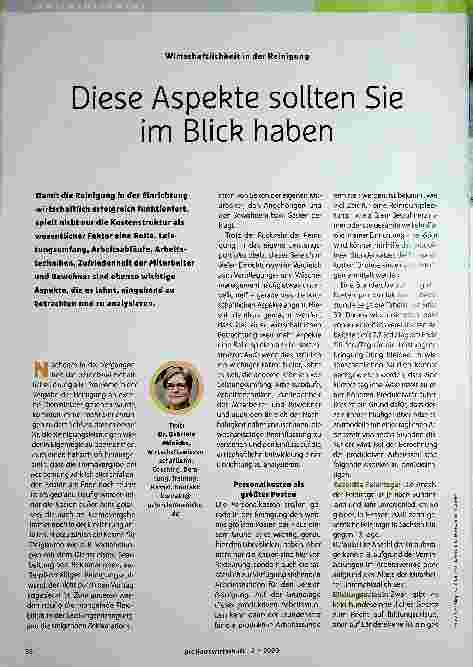 Vorschauseite 1: Diese Aspekte sollten Sie im Blick haben.