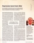 Vorschauseite 1: Depression kennt kein Alter.