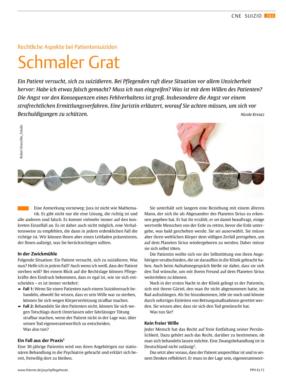 Vorschauseite 1: Schmaler Grat
