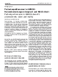 Vorschauseite 1: Patientenpräferenzen in AMNOG-Nutzenbewertungen: Anspruch und Wirklichkeit