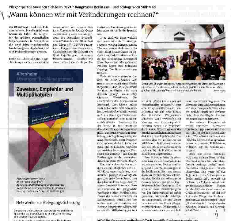 Vorschauseite 1: „Wann können wir mit Veränderungen rechnen?