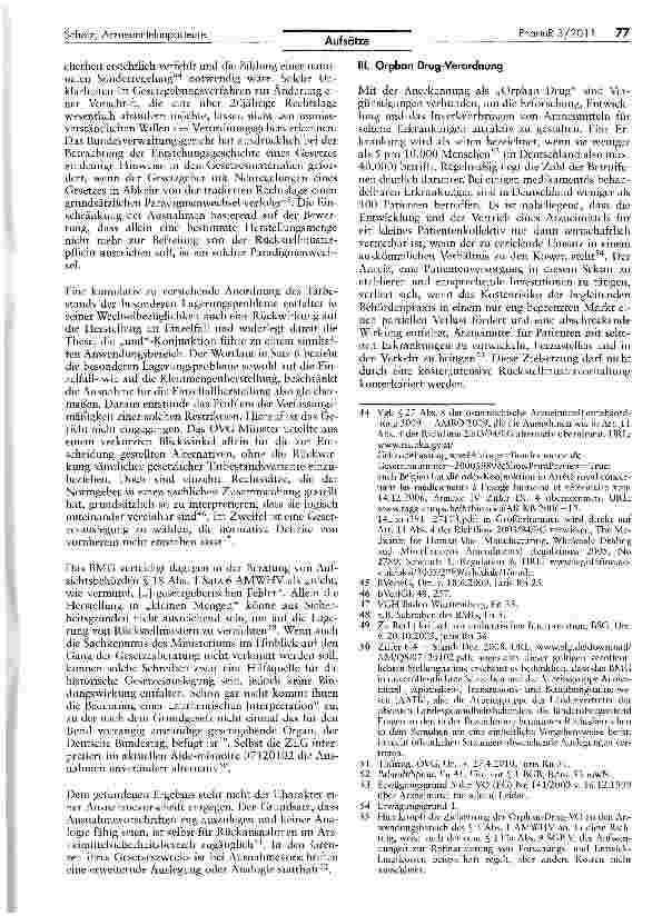 Vorschauseite 5: Ausnahmen von der Rückstellmusterpflicht für Arzneimittelimporteure