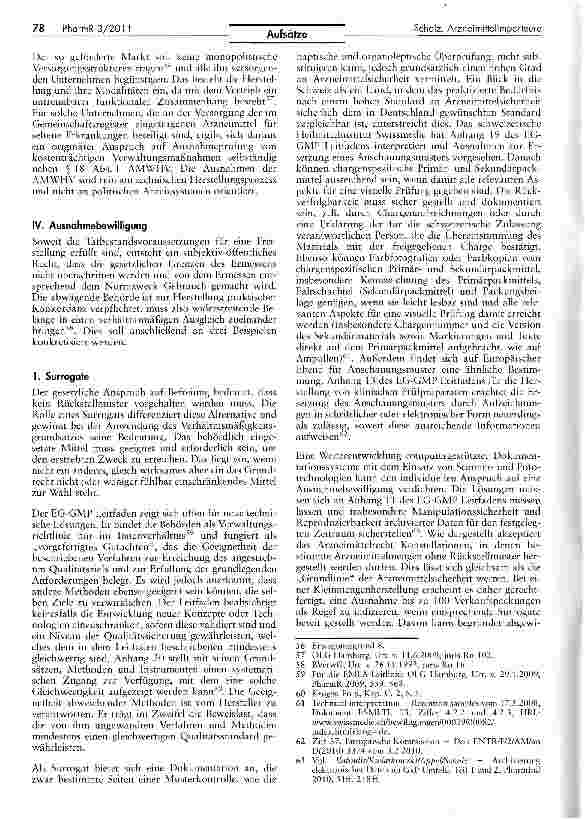 Vorschauseite 6: Ausnahmen von der Rückstellmusterpflicht für Arzneimittelimporteure