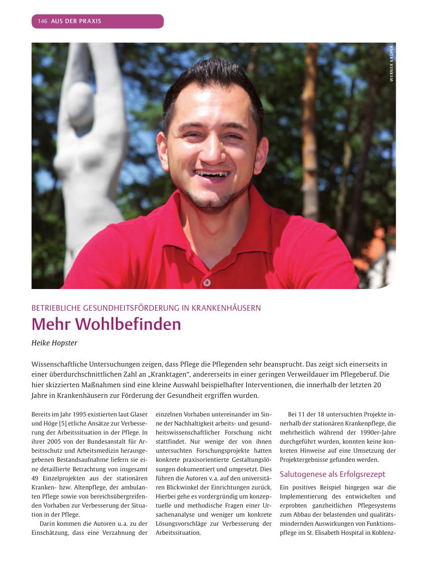 Vorschauseite 1: Mehr Wohlbefinden