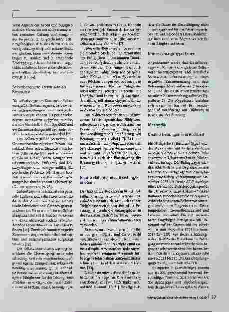 Vorschauseite 2: Selbstbezogene Konstrukte und Belastungserleben: Der Beitrag des Selbstkonzepts der Beratungskompetenz zur Erklärung von Belastungserleben bei Beraterinnen und Beratern