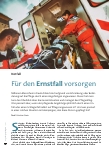 Vorschauseite 1: Für den Ernstfall vorsorgen