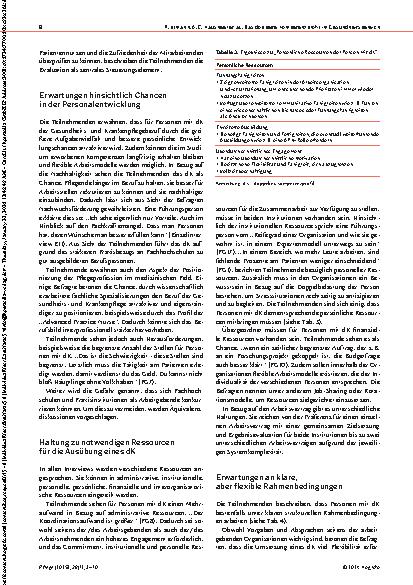 Vorschauseite 6: Das doppelte Kompetenzprofil: Ein Beitrag für die Zusammenarbeit von Praxis und Wissenschaft