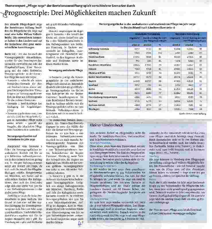Vorschauseite 1: Prognosetriple: Drei Möglichkeiten machen Zukunft