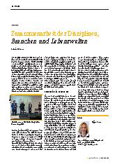 Vorschauseite 1: Zusammenarbeit der Disziplinen, Branchen und Lebenswelten