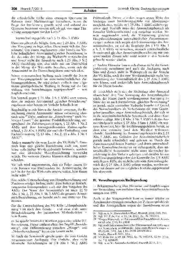 Vorschauseite 4: Dachmarkenkonzepte und die neue Leitlinie zur Bezeichnung von Arzneimitteln
