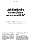 Vorschauseite 1: Ich bin für die Atmosphäre verantwortlich.
