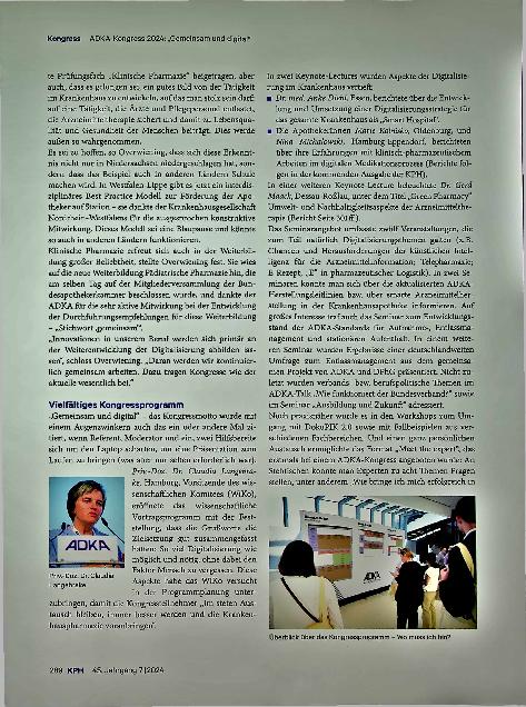 Vorschauseite 3: Gemeinsam und digital - Krankenhausapotheken im Wandel
