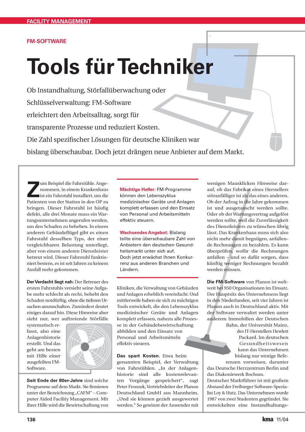 Vorschauseite 1: Tools für Techniker