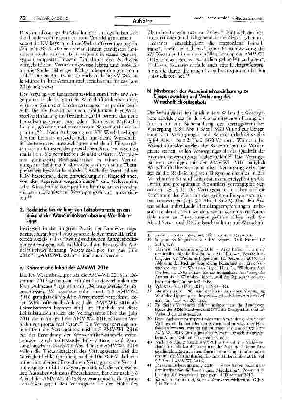 Vorschauseite 4: Sozialund verfassungsrechtliche Grenzen der Ausgestaltung von Leitsubstanzzielen in regionalen Zielund Prüfvereinbarungen