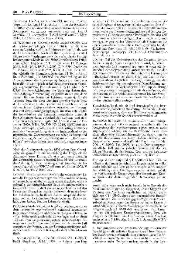 Vorschauseite 5: Umsatzsteuerliche Behandlung von Abschlägen gemäß § 1 ArzneimittelrabattgesetzMwStSystRL Art. 73; UStG §§ 101,17; AMRabG § 11Abschläge gemäß § 1 AMRabG mindern das Entgelt i.S.d.§…