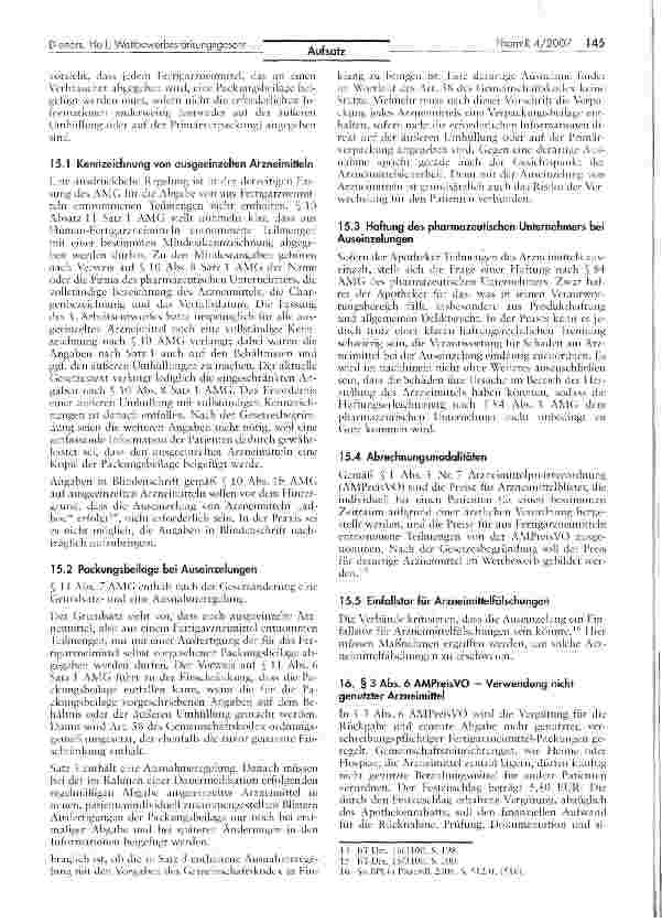 Vorschauseite 4: Das GKV-Wettbewerbsstärkungsgesetz - Stärkung oder Einschränkung des Wettbewerbs im Arzneimittelmarkt? (Teil 2)*