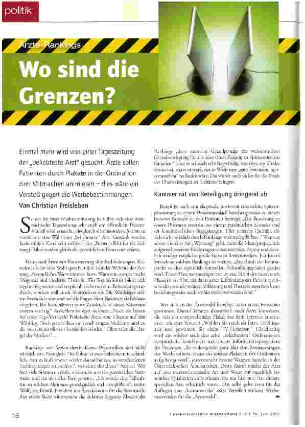 Vorschauseite 1: Wo sind die Grenzen?