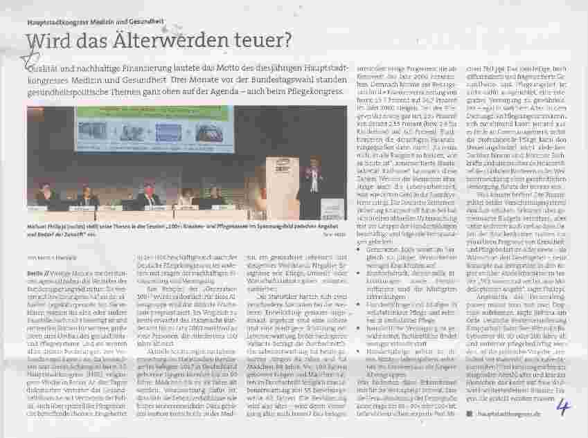 Vorschauseite 1: Wird das Älterwerden teuer?